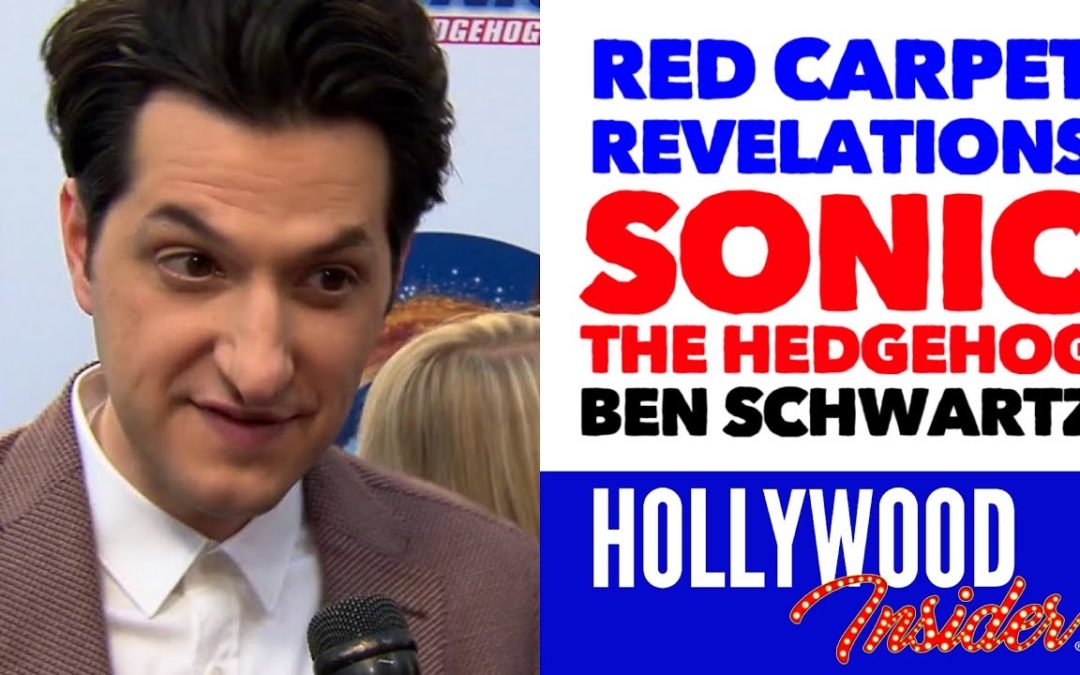 Video: ‘Sonic The Hedgehog’ Red Carpet Revelations with Ben Schwartz – Voice of Sonic