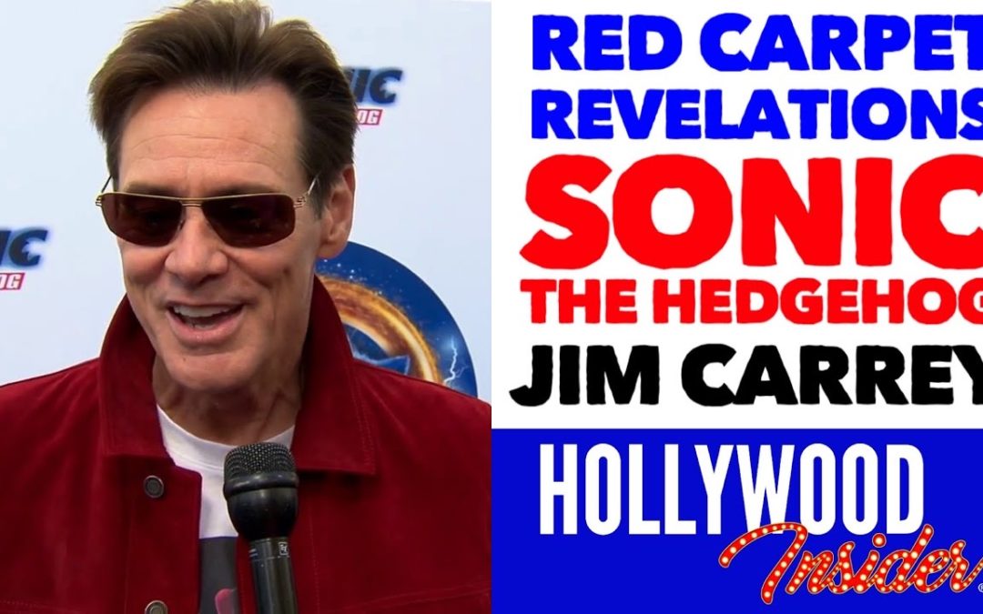 Video: ‘Sonic The Hedgehog’ Red Carpet Revelations with Jim Carrey – Dr. Ivo Robotnik