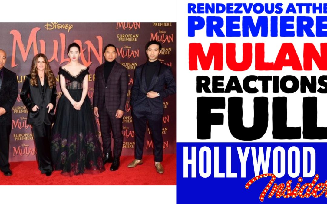 Video: ‘MULAN’ Rendezvous At The Premiere with Reactions from Yifei Liu, Donnie Yen, Ming-Na Wen, Jet Li