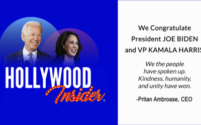 President Joe Biden & VP Kamala Harris – Hollywood Insider Congratulates Our Official Endorsements!