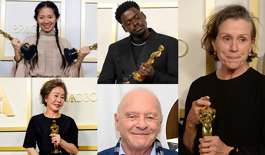2021 Oscar Winners List: 'Nomadland' Takes Best Picture, Actress