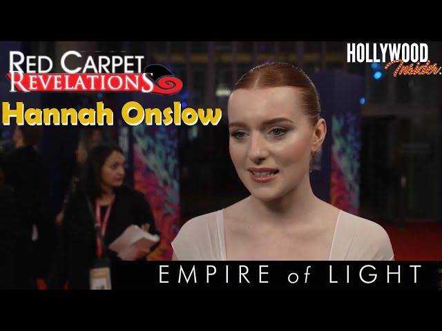 The Hollywood Insider Video Hannah Onslow Interview