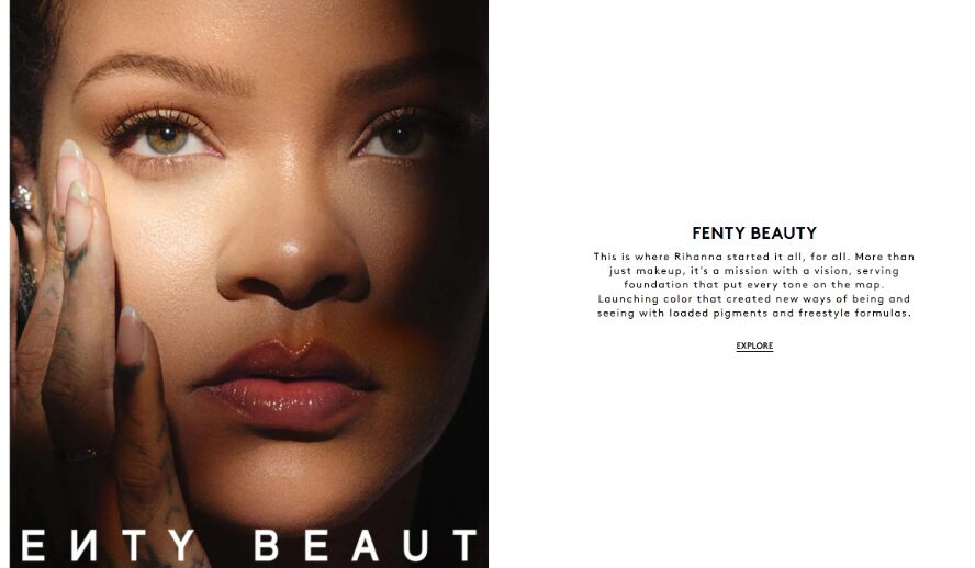 Rihanna’s Fenty Beauty: Redefining Beauty Standards with Inclusive Shades