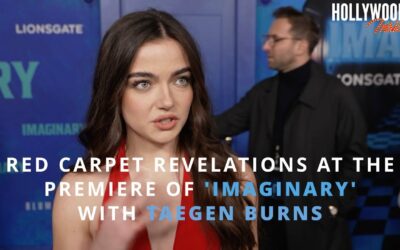 Taegen Burns Spills Secrets on ‘Imaginary’ World Premiere | DeWanda Wise, Tom Payne, Taegen Burns