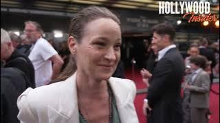 Jeanette Hain Spills Secrets on ‘Young Woman and the Sea’ at Premiere