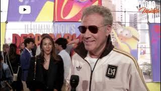 Will Ferrell Despicable Me 4 Red Carpet Revelations