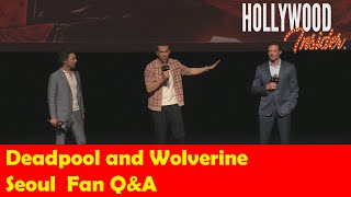 ‘Deadpool and Wolverine’ Seoul Fan Q&A Ryan Reynolds, Hugh Jackman