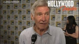 Harrison Ford Spills Secrets on ‘Captain America Brave New World’ at Comic Con