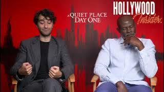 Alex Wolff and Djimon Hounsou Spill Secrets on ‘A Quiet Place: Day One’ In Depth Scoop Interview