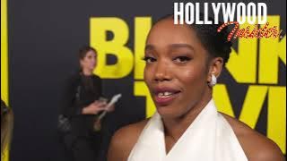 Naomi Ackie Spills Secrets on ‘Blink Twice’ at Premiere