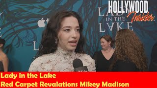 Mikey Madison Spills Secrets on ‘Lady in the Lake’ at Premiere