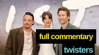 A Full Commentary & Secrets on ‘Twisters’ with Daisy Edgar Jones, Glen Powell, Anthony Ramos