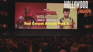 Red Carpet Arrivals at ‘Deadpool and Wolverine’ World Premiere Part 2 Ryan Reynolds, Hugh Jackman