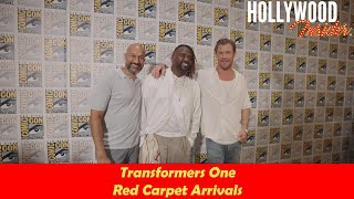 Red Carpet Arrivals at ‘Transformers One’ at Comic Con Chris Hemsworth, Brian Tyree Henry