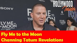 Channing Tatum Spills Secrets on ‘Fly Me to the Moon’ at Premiere