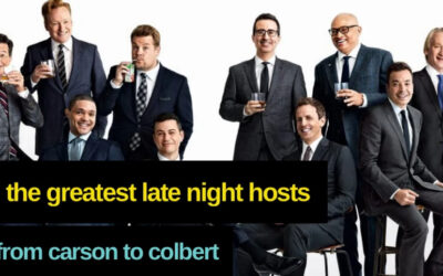 A Look Back on Some of the Greatest Late Night Hosts: From Carsen to Colbert